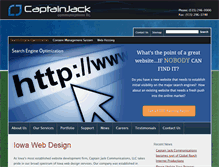 Tablet Screenshot of captainjack.com